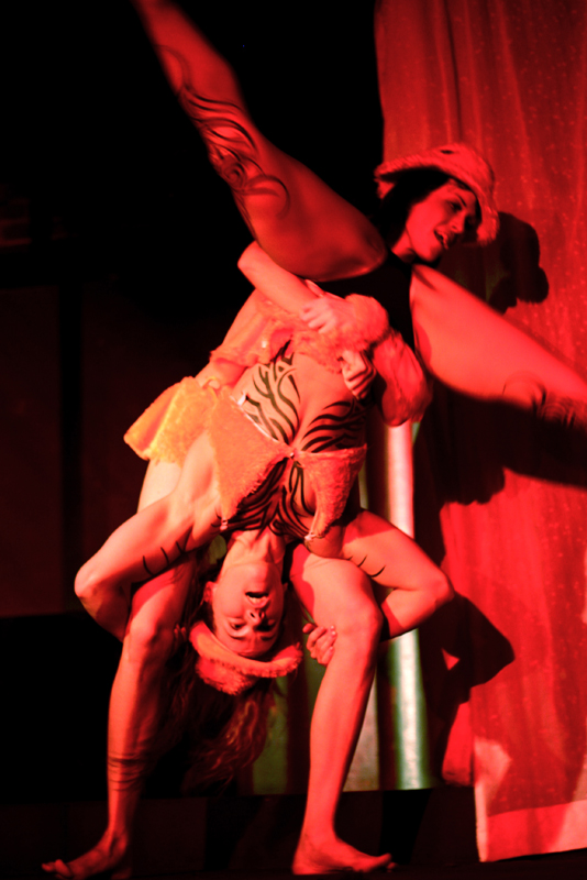 Pole dancing, body art, and cocktails, Thursday, April 2 at Pioneer Square's