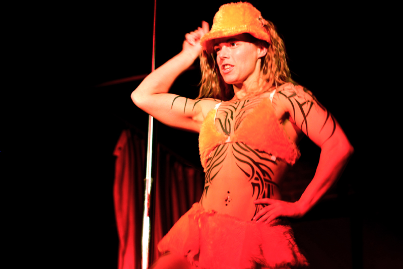 Pole dancing, body art, and cocktails, Thursday, April 2 at Pioneer Square's