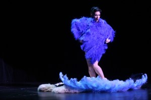Moisture festival's first evening of burlesque opened at the ACT Theatre on