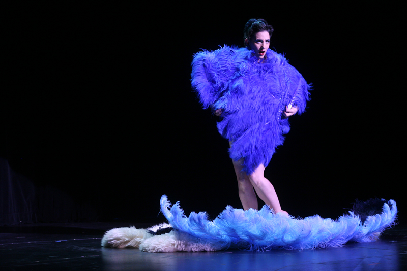 Moisture festival's first evening of burlesque opened at the ACT Theatre on