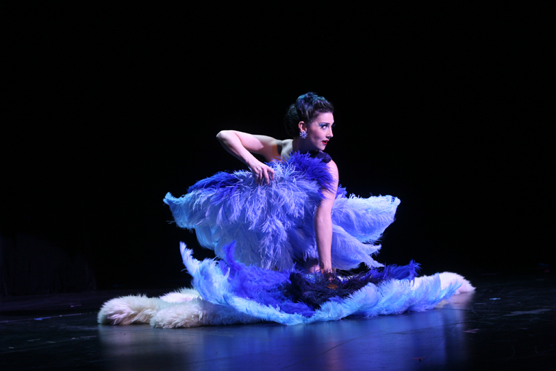 Moisture festival's first evening of burlesque opened at the ACT Theatre on