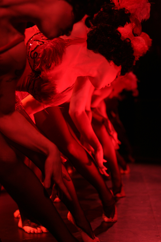 Moisture festival's first evening of burlesque opened at the ACT Theatre on