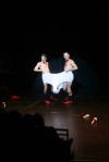 Moisture festival's first evening of burlesque opened at the ACT Theatre on