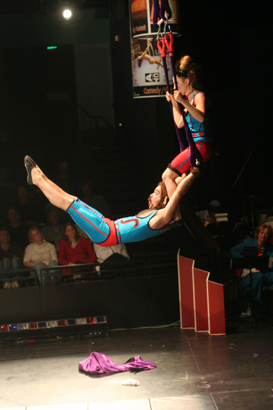 Moisture festival's first evening of burlesque opened at the ACT Theatre on