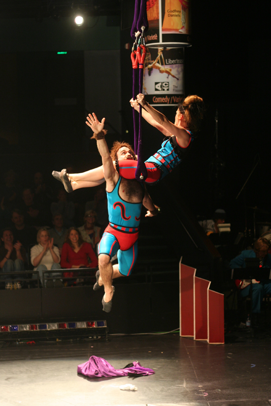 Moisture festival's first evening of burlesque opened at the ACT Theatre on