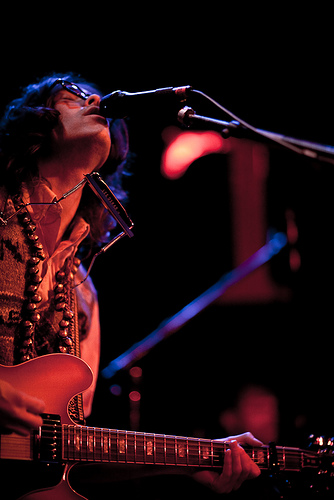 Elvis Perkins in Dearland brought their new, self-titled album, to The Tractor