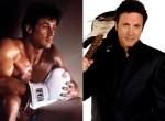 Sylvester Stallone won an Academy Award for writing the screenplay for Rocky. His brother, Frank, plays guitar.