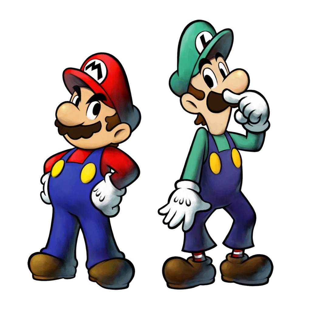 Mario, left, and his brother Luigi have been at odds since Luigi was relegated to second player position on the original Super Mario Brothers. Their relationship soured further when Mario was the first to save the princess, if you know what I mean.