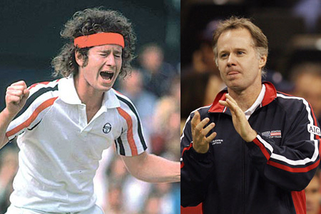 John McEnroe was once the number one player in the tennis. His brother, Patrick, is the captain of the U.S. Davis Cup team.