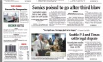 This is not the first time the P-I's future has been in limbo. The Times and P-I battled over their Joint Operating Agreement (JOA) in court for four years until a settlement was reached in April, 2007. Editor and publisher Roger Oglesby called the settlement a new lease on life -- a nine-year lease.