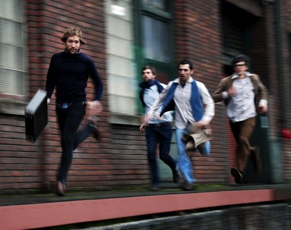 Blue Horns, Friday, February 27: When Blue Horns first appeared on the Portland scene more than a year ago, the band's songs were still rough around the edges. To some extent, that roughness was part of Blue Horns' aesthetic: Colin Howard plays jangly guitar riffs with a garage-meets-southern rock tinge, while guitarist and vocalist Brian Park shouts energetic 1-2-3s between crooning his warbly, poppy lyrics. But sometimes, that lack of polish was too obvious, overshadowing the talent behind Blue Horns' music. A lot can change in a year, and the pop quartet has polished and tightened its sound. On songs like Shotgun Wedding, Howard's jangle complements the rhythm of the drums and bass, creating a real, foot-stomping beat. Park's warble is clearer; he now channels David Bowie and Iggy Pop, making the band's lyrics aE” such as Asking the questions/That I want to hear/The truth is too hard from Let's Go Hunting aE” actually discernible. Now the band's roughness is clearly cultivated, rather than accidental. Blue Horns has the punk aesthetic of 1970s pioneers Television, but the mass appeal of Bowie. What was once just a Portland band with promise is on its way to gaining a reputation in the Northwest scene. With Altspeak, Little Penguins. CafAc Venus/Mars Bar, 609 Eastlake Ave. E., 624-4516. 9 p.m., $6. Note by PAIGE RICHMOND