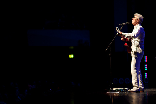 David Byrne brought his carnival and new record, Everything That Happens Will