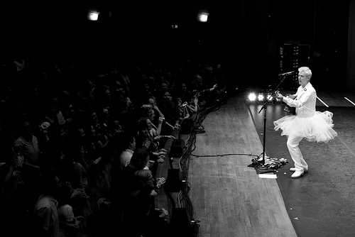 David Byrne brought his carnival and new record, Everything That Happens Will