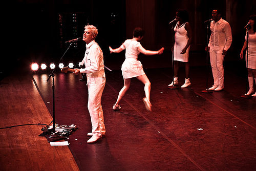 David Byrne brought his carnival and new record, Everything That Happens Will
