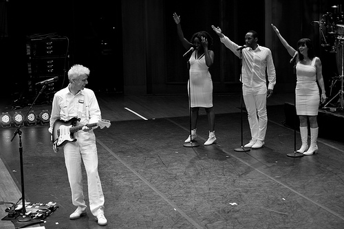 David Byrne brought his carnival and new record, Everything That Happens Will