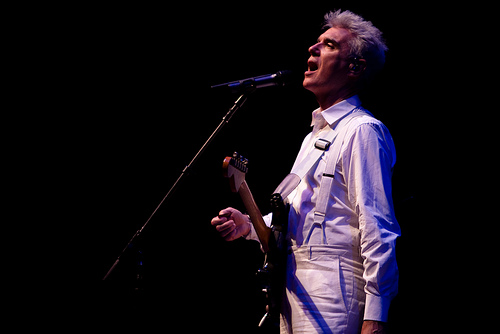David Byrne brought his carnival and new record, Everything That Happens Will