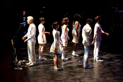 David Byrne brought his carnival and new record, Everything That Happens Will