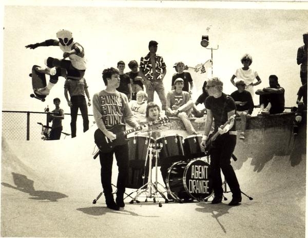 Agent Orange, Friday, February 20: Thirty years ago, singer-guitarist Mike Palm and the rest of his Southern California trio, Agent Orange, got the good idea to mix first-wave punk-rock and hardcore with aE™60s and aE™70s surf music, holding onto the loud/fast/snotty approach while delivering melody and clarity, too. And with that, they all but invented skate-punk and pop-punk and directly influenced countless bands in their wake, many of whom (Green Day, Blink-182, the Offspring) achieved multi-platinum success. As with most musical founding fathers, that kind of fame and fortune eluded Agent Orange, and IaE™m sure theyaE™d trade a little bit of their scene credibility and respect for some cold hard cash. But theyaE™re still plugging away and drawing crowds, even though Palm is the only original member left. DoesnaE™t matter much aE“ he wrote nearly all the songs, and when they play aEœBloodstainsaE these days, it still rips and spits as fiercely as always. With the Jager Bombs, the Crills, the Blanx, Board Youth, Come Live The Riot. Studio Seven, 110 S. Horton St., 286-1312. 7:30 p.m., $11 adv., $14 dos. All ages. Note by MICHAEL ALAN GOLDBERG