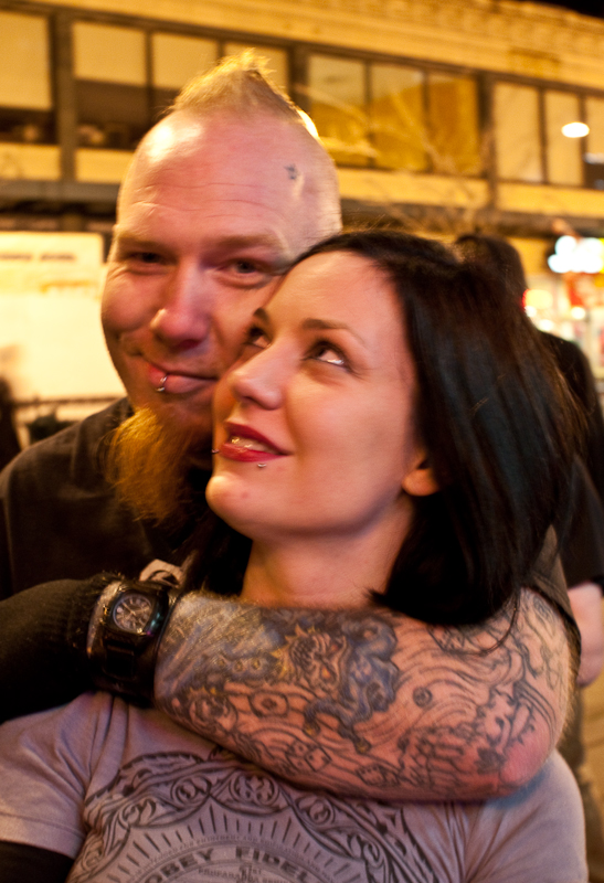 Grab ahold of the one you love. And let's go get our faces kicked in.