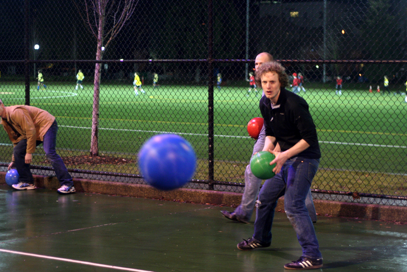 Dodgeball at Cal Anderson Park is much like it was when we