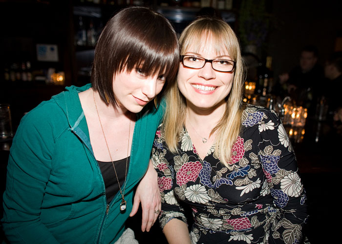 You have another drink. Take a look at some of the people