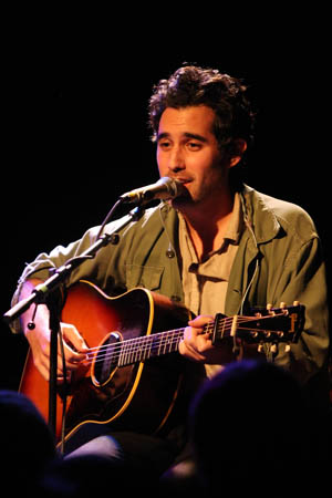 Last Night: Joshua Radin & Missy Higgins at The Showbox: Watching Radin practice his art of aEœwhisper rockaE was thrilling. The dulcet tones of his voice were as good as I could have hoped, and the subtleties of his picking were beautiful to hear but entrancing to watch.