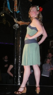 Ballard's Velouria Boutique showcased their wares between sets by Siberian and Ghost