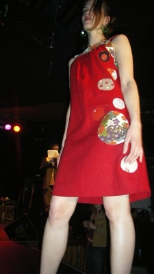 Ballard's Velouria Boutique showcased their wares between sets by Siberian and Ghost