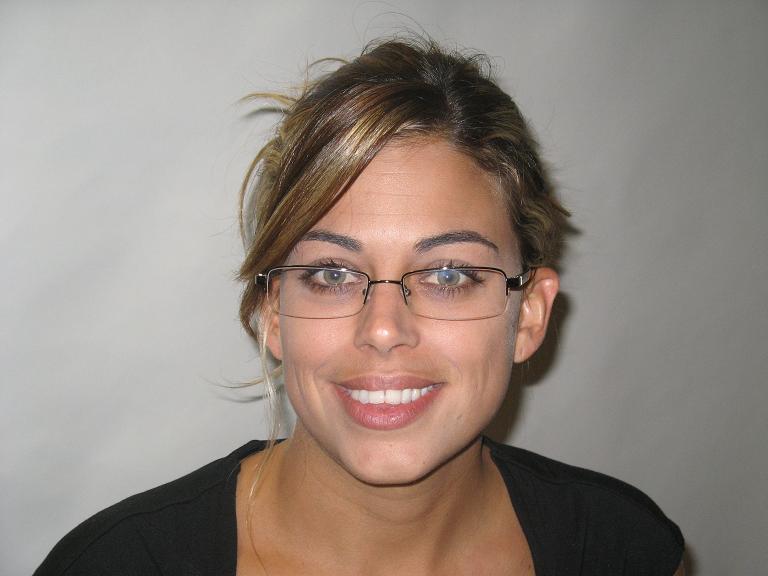 What do we have here? Hair pulled back? Fancy glasses? YouaE™re trying to be Sarah Palin, arenaE™t you? This is gonna be the last-minute go-to costume for practically every brunette we know, so youaE™d better do it right. WeaE™re talking hockey jersey, pit bull lipstick, fake Down Syndrome baby in one hand, velvet painting of Jesus riding a dinosaur in the otheraE¦funny grammar also.