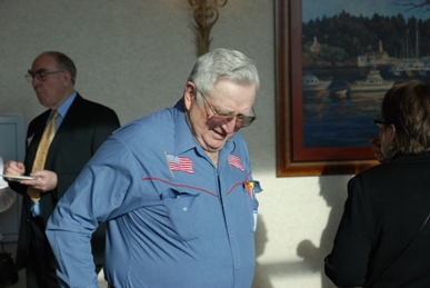 When Karl Rove cruised into town, the loyal turned out in their best.