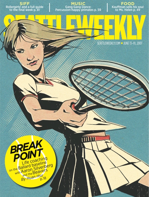 [070613] June 13, 2007: Break Point: Ballard High School's New Age Tennis Coach and the Bad News Beavers by Huan Hsu