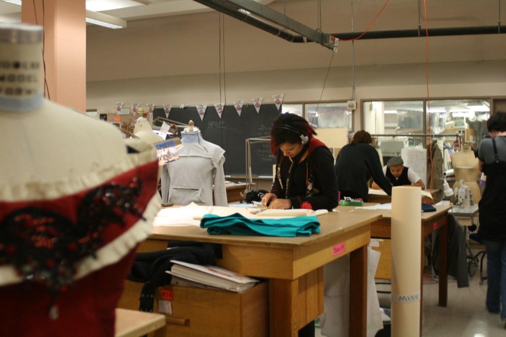 At the Apparel Design Program at Seattle Central Community College, students design