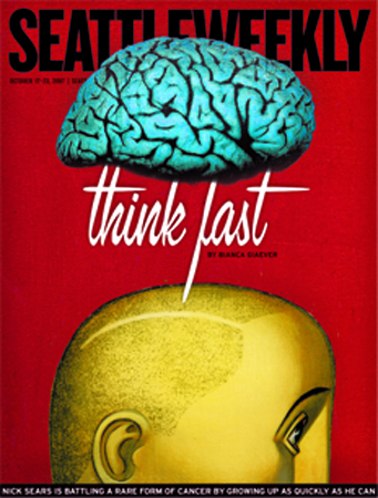 October 17, 2007: Hurry Up and Live: The Nick Sears Story by Bianca Giaever