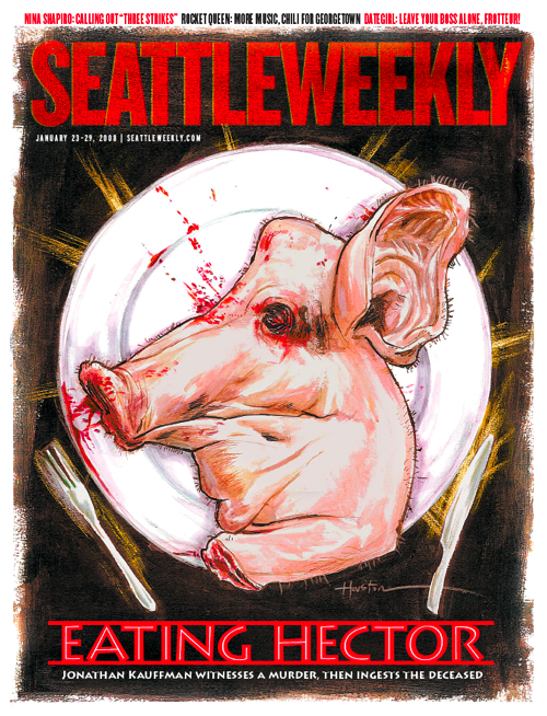 January 23, 2008: What I Saw, and Ate, at the Pig aEœSacrificeaE by Jonathan Kauffman