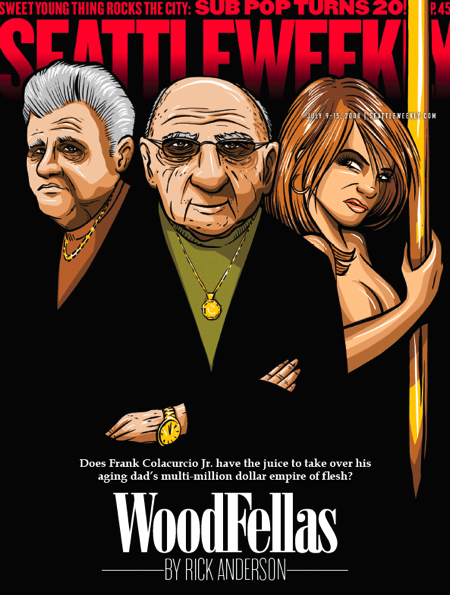 July 9, 2008: WoodFellas: Frank Colacurcio and His Million-Dollar Empire of Flesh by Rick Anderson