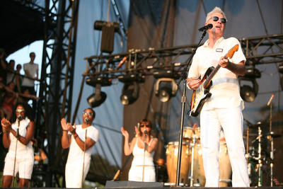 David Byrne performs Friday at ACL.
