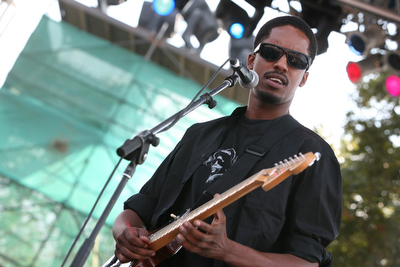Black Joe Lewis performed Saturday at ACL.