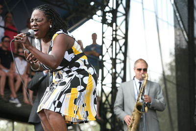 Sharon Jones and the Dap Kings performed Saturday at ACL.