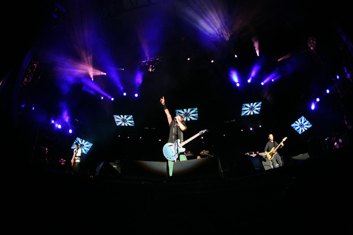 The Foo Fighters performed Sunday night at ACL.