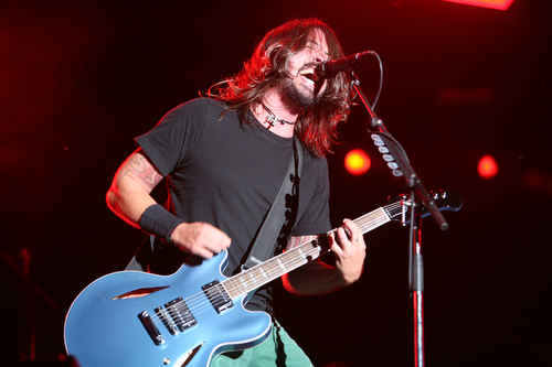 The Foo Fighters performed Sunday night at ACL.