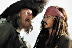 Pirates of the Caribbean: At World's End: 21 Jump Street crosses Exile on Main St.
