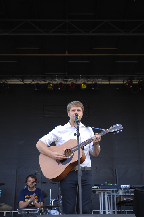 Loney, Dear opens Sasquatch! All photos by Renee McMahon.Published on September 10,