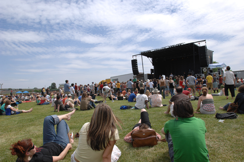 Loney, Dear opens Sasquatch! All photos by Renee McMahon.Published on September 10,