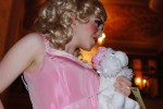 Sabrina Hegland's Barbie model shows off the babydoll look with stuffed animal props.