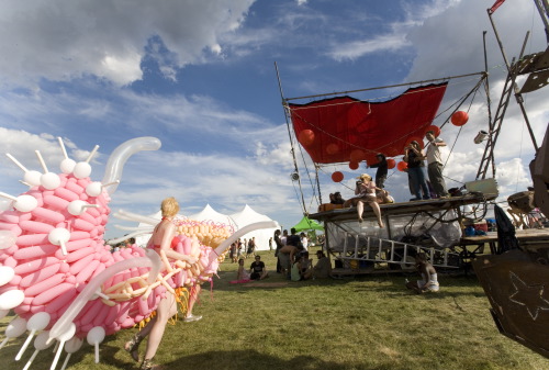 All Points West, Liberty State Park, NJ, Aug. 8 to 10: The inaugural APW festival raged all day and all night Friday through Sunday, headlined by Radiohead the first two nights.