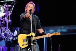A smoking version of Because the Night which was popularized by Patti Smith, but co-written by Springsteen -- found guitarist Nils Lofgren cutting a blazing streak. Read more of the Bruce Springsteen in St. Louis concert review. See more Bruce Springsteen in St. Louis concert photos.