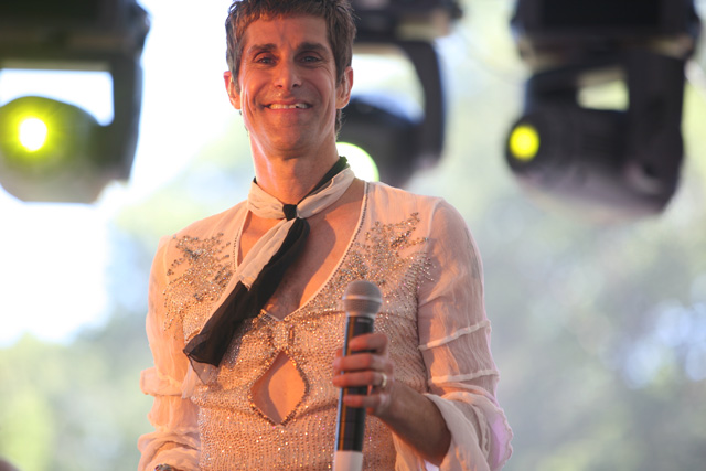 And festival found Perry Farrell, of course.