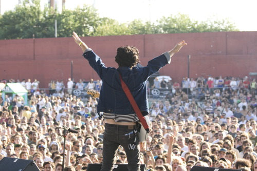 JellyNYC Pool Parties at McCarren Park, Brooklyn, NY: For the last three years in the Brooklyn neighborhood of Greenpoint, thereaE™ve been free Sunday-afternoon shows in a giant, gorge-like empty pool, starring the likes of TV on the Radio, MGMT, the Hold Steady, the Black Lips (above).