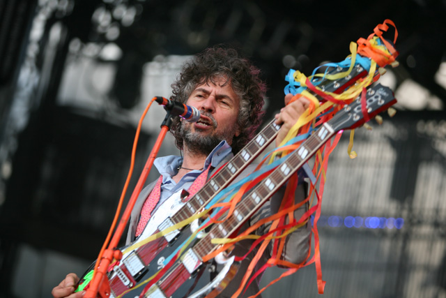 And the Flaming Lips played the obligatory festival set.