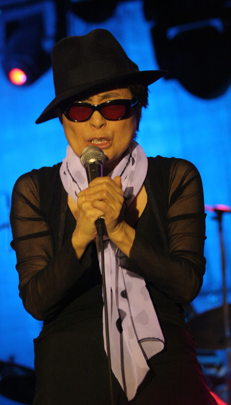 Yoko showed up and didn't break anything up. (As far as we know.)